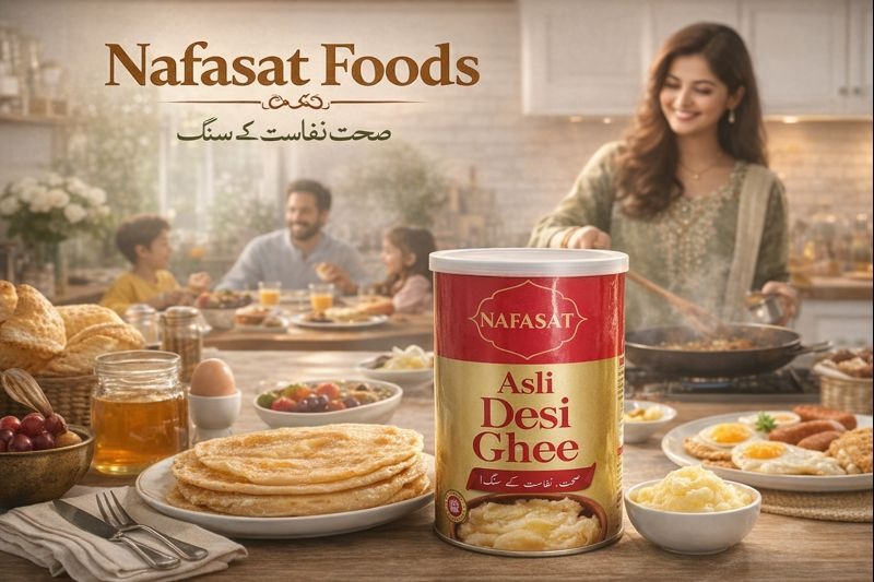 Asli Desi Ghee — Riyasat Foods packaging